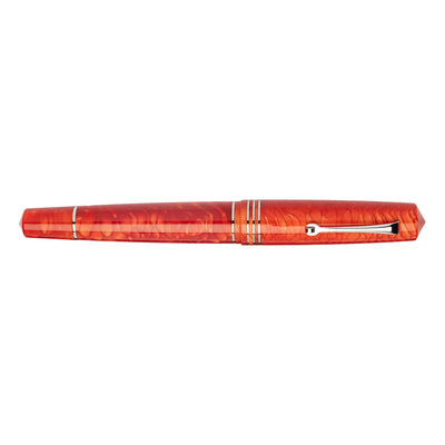 Leonardo MZ Grande 2.0 Dragon Skin No.8 Steel Nib Fountain Pen - Red CT
