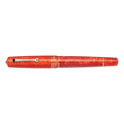 Leonardo MZ Grande 2.0 Dragon Skin No.8 Steel Nib Fountain Pen - Red CT