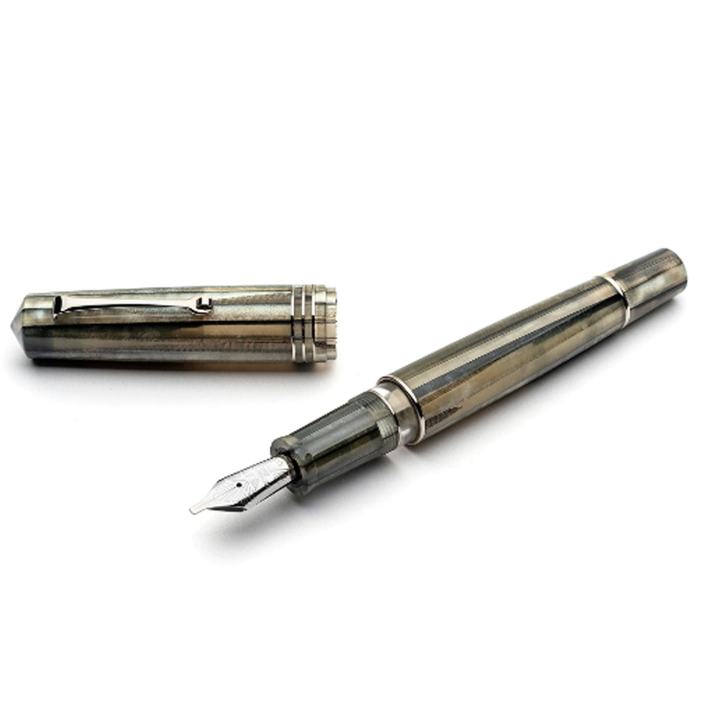 Leonardo MZ Grande 2.0 Fountain Pen - Spaghetti Sand CT (Special Edition) 1