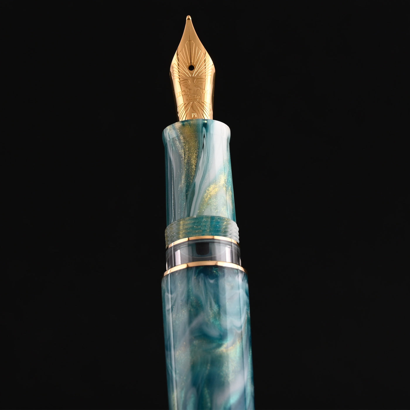 Leonardo MZ Grande 2.0 Galattica Fountain Pen - Planetary Nebula GT (Limited Edition) 11