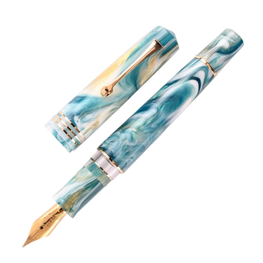 Leonardo MZ Grande 2.0 Galattica Fountain Pen - Planetary Nebula GT (Limited Edition)
