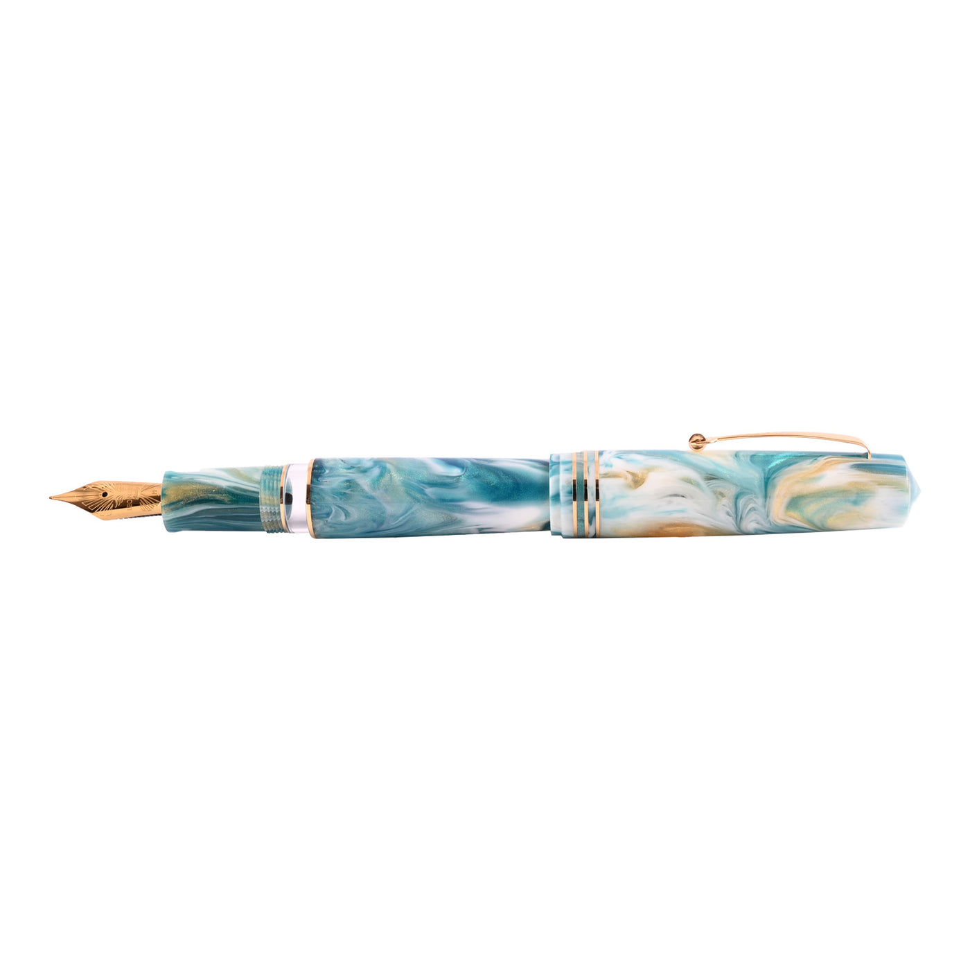 Leonardo MZ Grande 2.0 Galattica Fountain Pen - Planetary Nebula GT (Limited Edition) 4