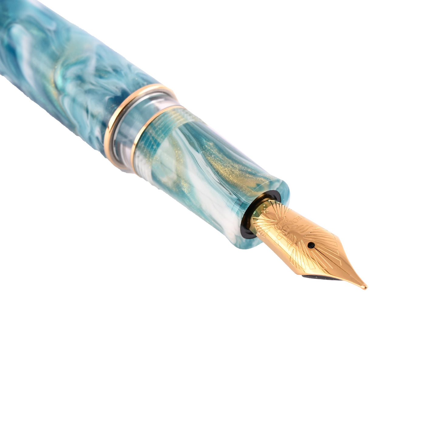 Leonardo MZ Grande 2.0 Galattica Fountain Pen - Planetary Nebula GT (Limited Edition) 5