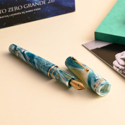 Leonardo MZ Grande 2.0 Galattica Fountain Pen - Planetary Nebula GT (Limited Edition) 7