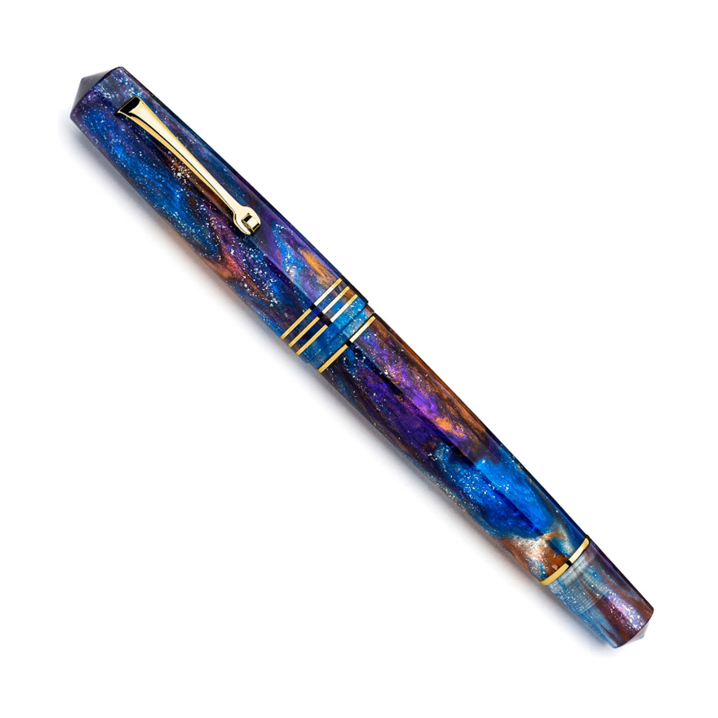 Leonardo MZ Grande 2.0 Galattica No.6 14K Gold Fountain Pen - Universe GT (Limited Edition) 2