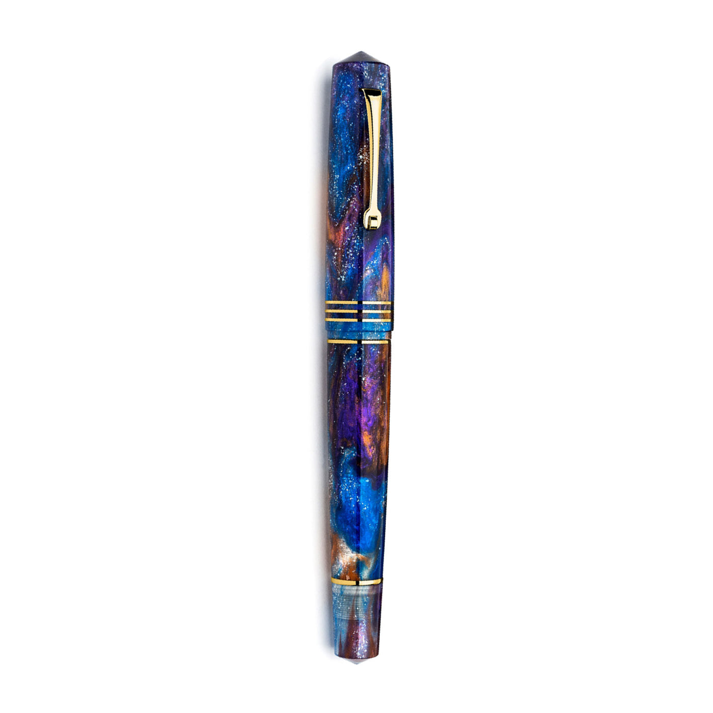 Leonardo MZ Grande 2.0 Galattica No.8 14K Gold Fountain Pen - Universe GT (Limited Edition) 4