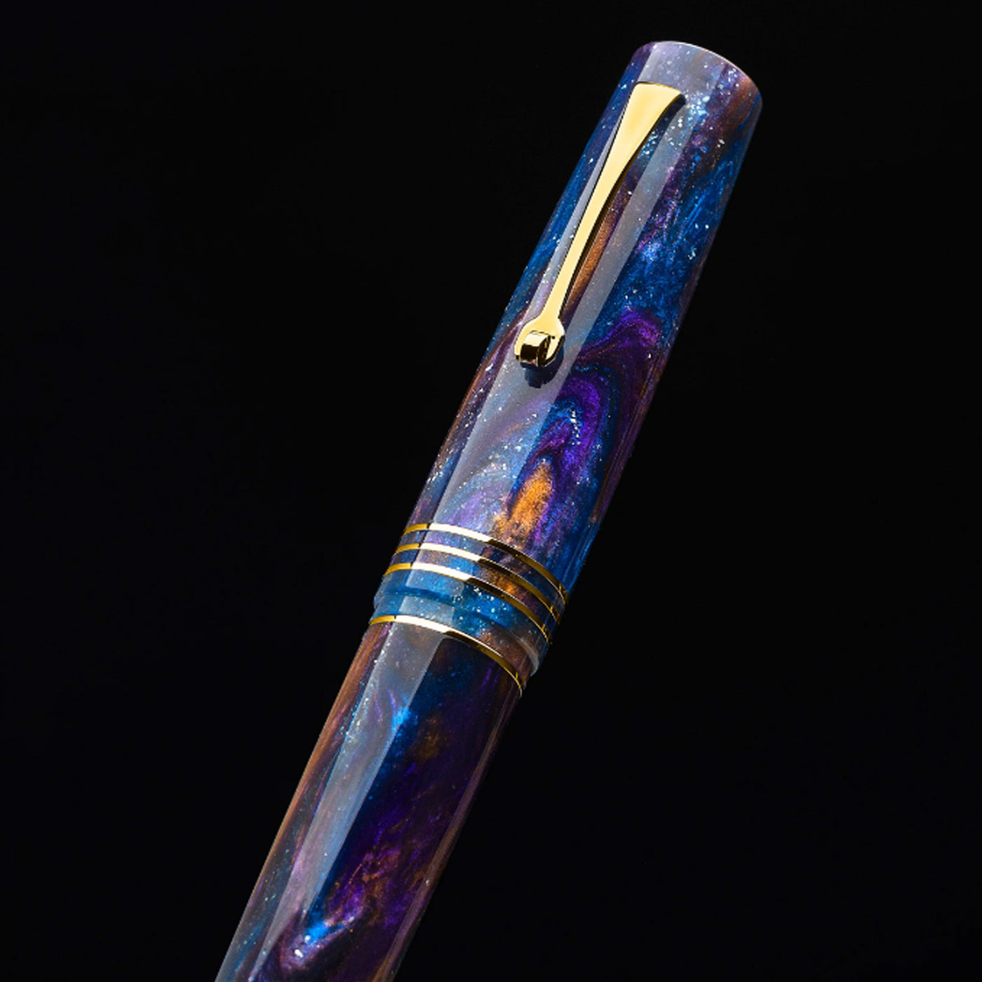 Leonardo MZ Grande 2.0 Galattica No.8 14K Gold Fountain Pen - Universe GT (Limited Edition) 5