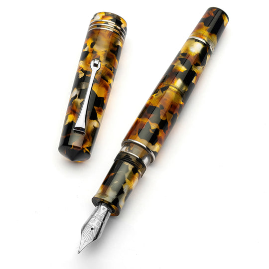 Leonardo MZ Grande 2.0 No.6 Steel Nib Fountain Pen - Sottobosco CT