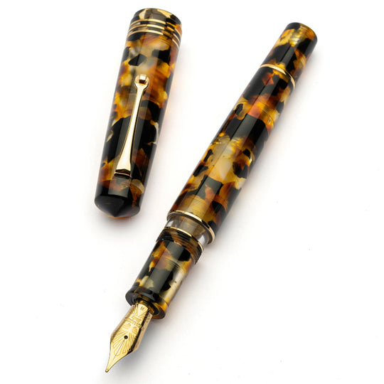 Leonardo MZ Grande 2.0 No.6 Steel Nib Fountain Pen - Sottobosco GT