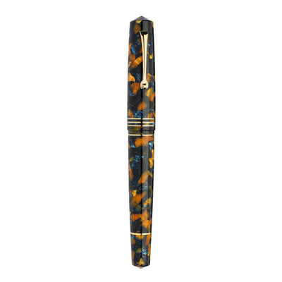 Leonardo MZ Grande 2.0 No.8 14K Gold Fountain Pen - Crepuscolo Marino GT