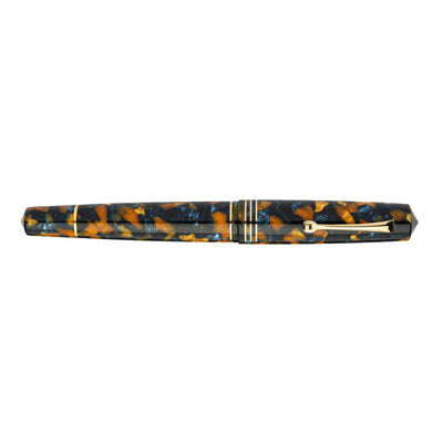 Leonardo MZ Grande 2.0 No.8 14K Gold Fountain Pen - Crepuscolo Marino GT