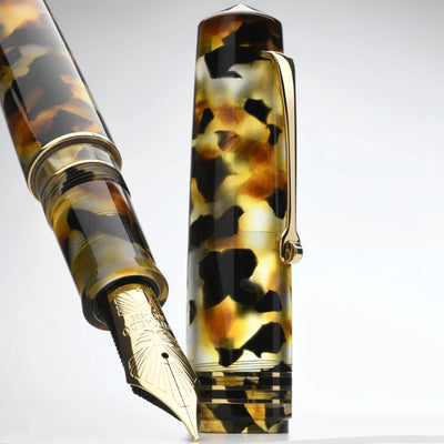 Leonardo MZ Grande 2.0 No.8 14K Gold Fountain Pen - Sottobosco GT