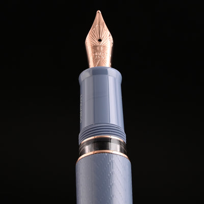 Leonardo MZ Grande 2.0 The Art of Guilloche Fountain Pen - Indigo RGT 12