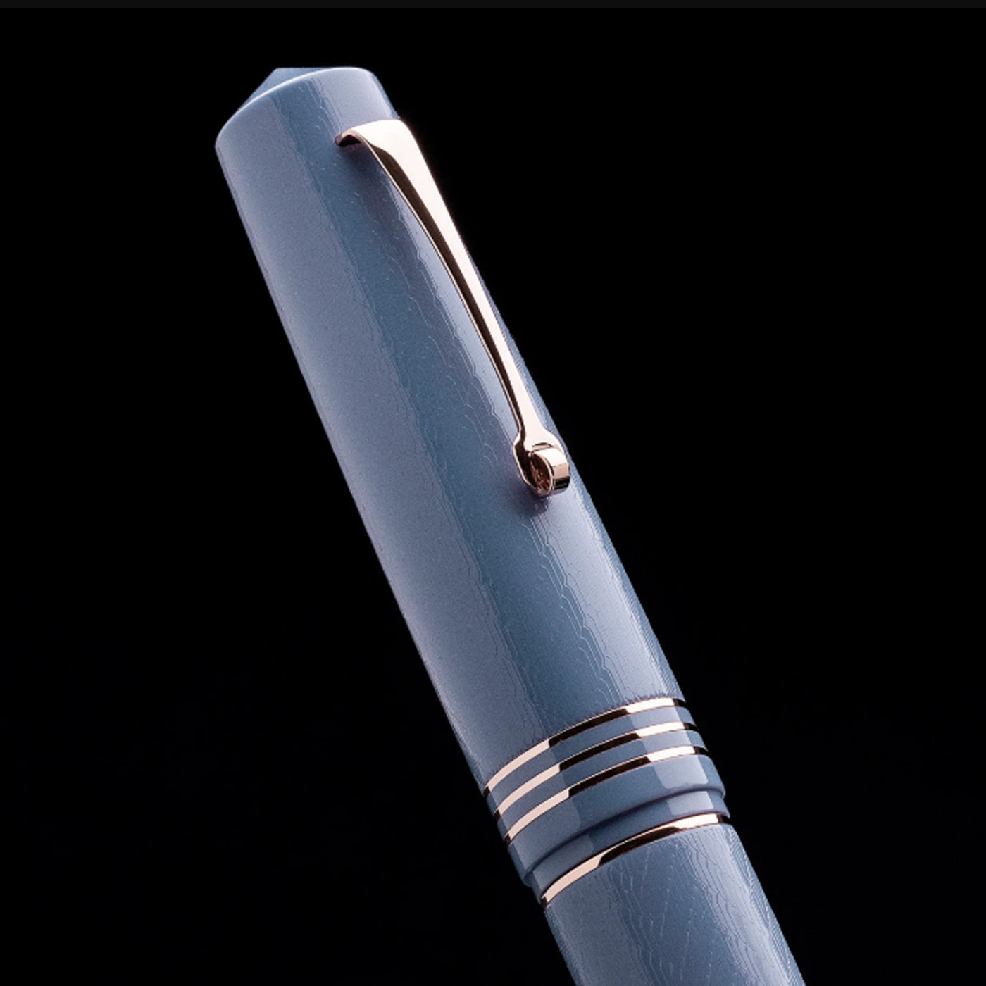 Leonardo MZ Grande 2.0 The Art of Guilloche Fountain Pen - Indigo RGT