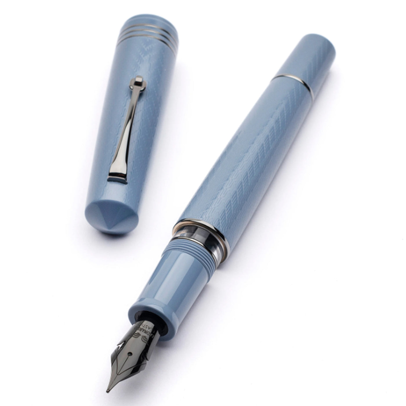 Leonardo MZ Grande 2.0 The Art of Guilloche Fountain Pen - Indigo RT