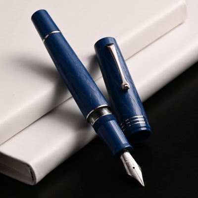 Leonardo MZ Grande 2.0 The Art of Guilloche Fountain Pen - Iris CT 9