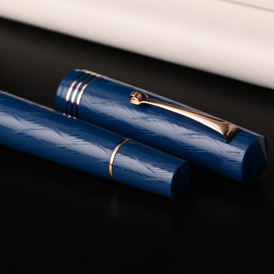 Leonardo MZ Grande 2.0 The Art of Guilloche Fountain Pen - Iris RGT 11