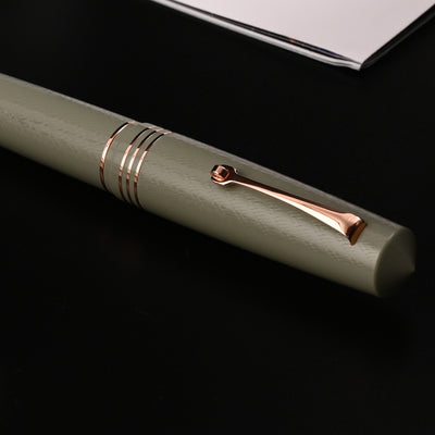 Leonardo MZ Grande 2.0 The Art of Guilloche Fountain Pen - Verdigris RGT 15