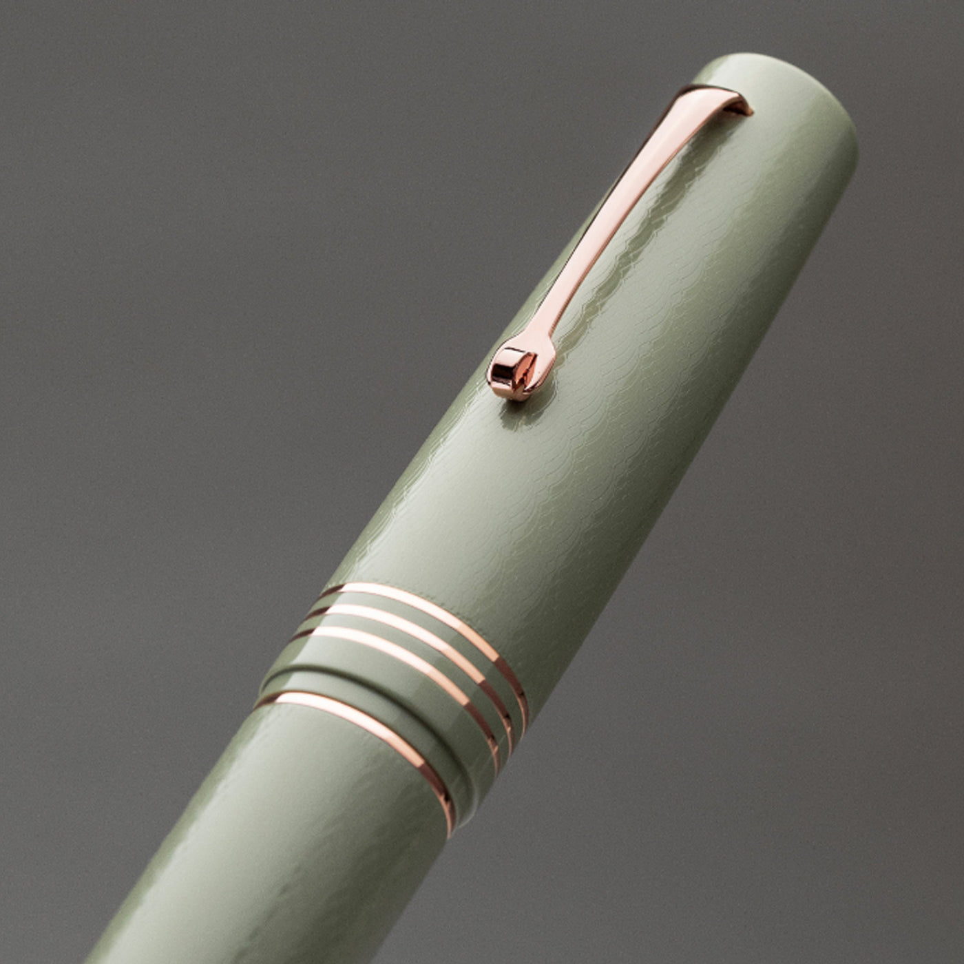 Leonardo MZ Grande 2.0 The Art of Guilloche Fountain Pen - Verdigris RGT