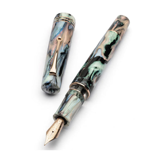 Leonardo MZ Grande 2.0 The Power of Flowers Fountain Pen - Dalia Eveline RGT (Limited Edition)