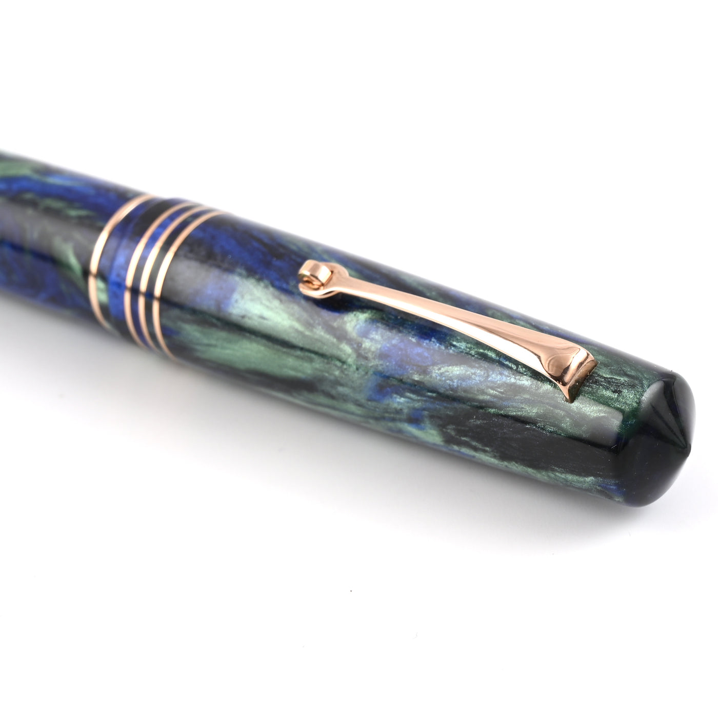 Leonardo MZ Grande 2.0 The Power of Flowers Fountain Pen - Fiordaliso Blue RGT (Limited Edition) 5