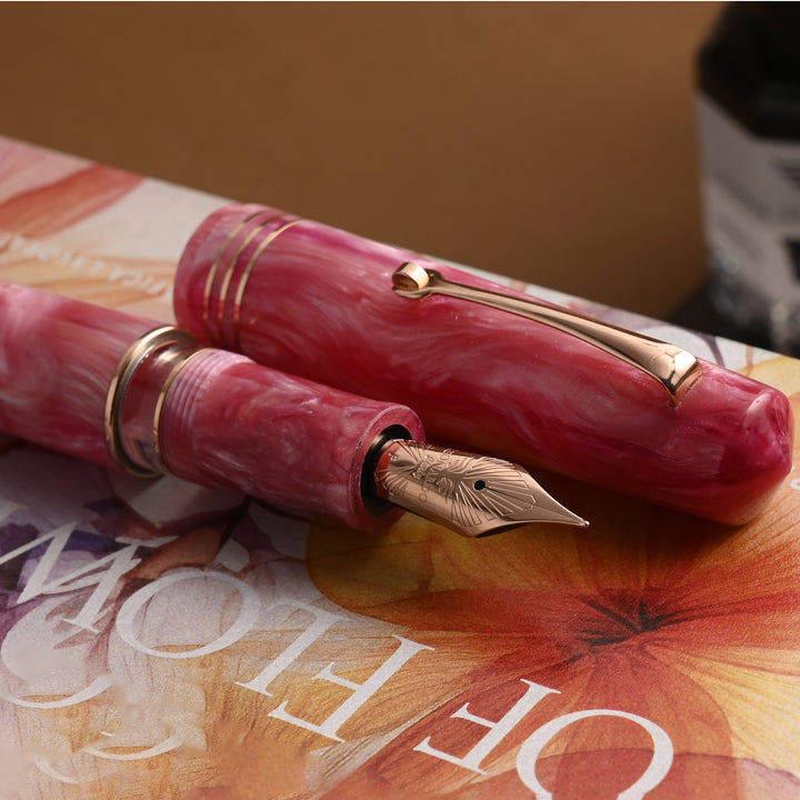 Buy Leonardo Sakura Steel Nib Fountain Pen|Leonardo Power of