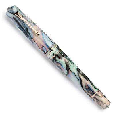 Leonardo MZ Grande 2.0 The Power of Flowers No.6 14K Gold Fountain Pen - Dalia Eveline RGT (Limited Edition)