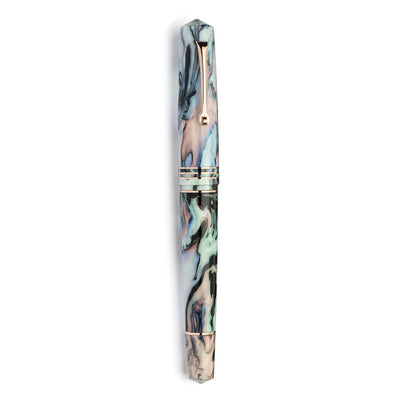 Leonardo MZ Grande 2.0 The Power of Flowers No.6 14K Gold Fountain Pen - Dalia Eveline RGT (Limited Edition)