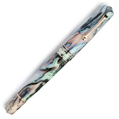 Leonardo MZ Grande 2.0 The Power of Flowers No.8 14K Gold Fountain Pen - Dalia Eveline RGT (Limited Edition)