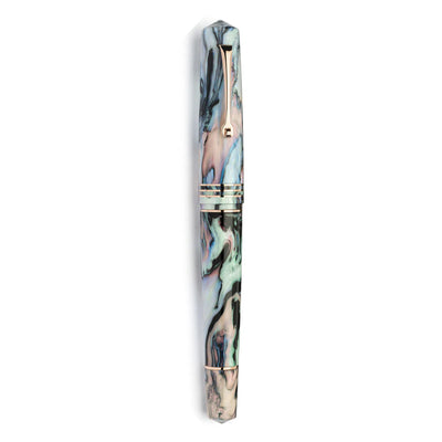 Leonardo MZ Grande 2.0 The Power of Flowers No.8 14K Gold Fountain Pen - Dalia Eveline RGT (Limited Edition)
