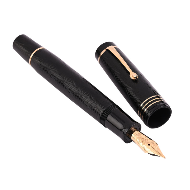 Buy Leonardo MZGrande Audace Art Nouveau Intense Black GT Fountain