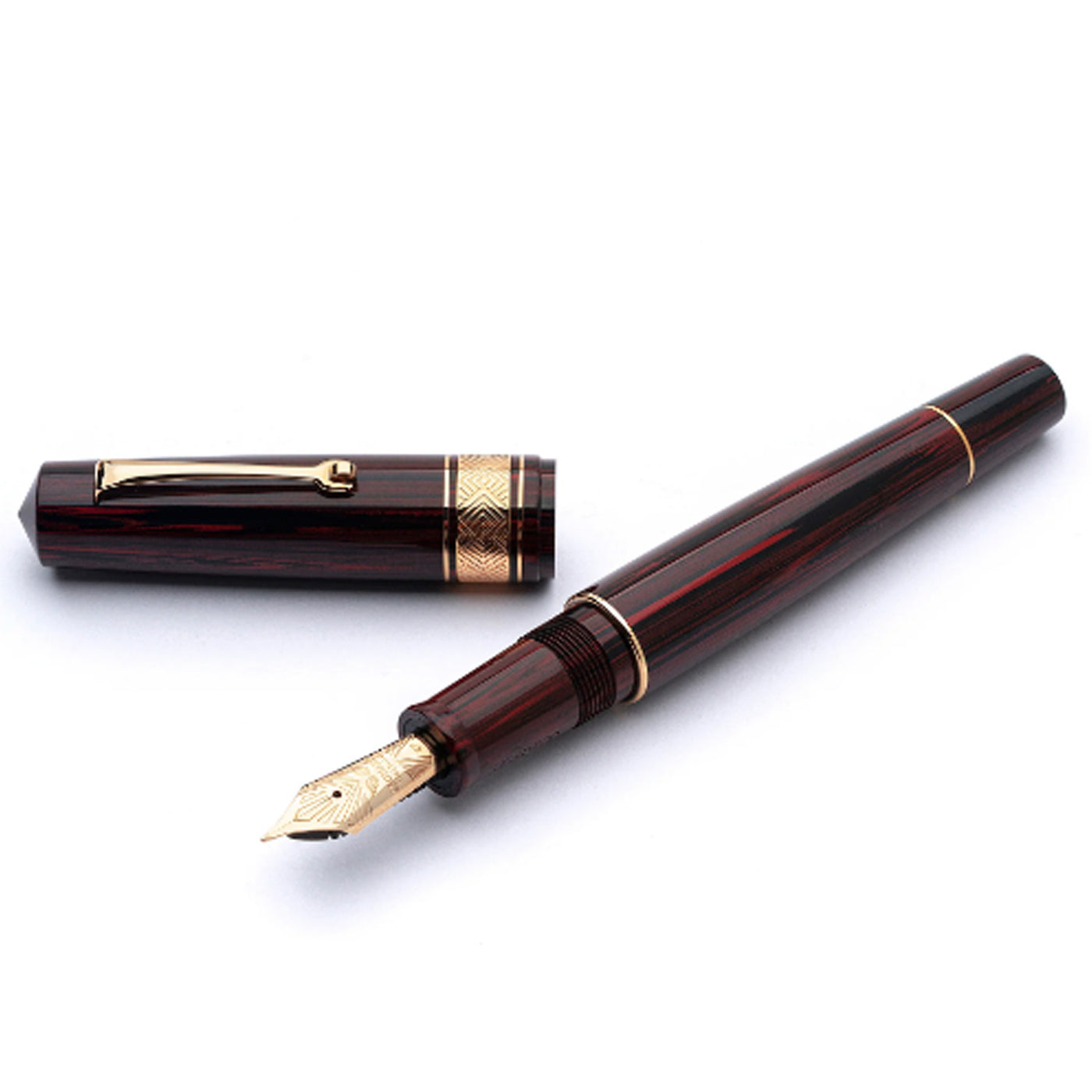 Leonardo MZ Grande Masterpiece Fountain Pen - Rosewood Ebonite GT (Limited Edition) 1