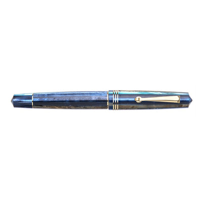 Leonardo MZ Grande Roller Ball Pen - Blue Hawaii GT