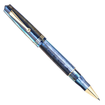 Leonardo MZ Grande Roller Ball Pen - Blue Hawaii GT