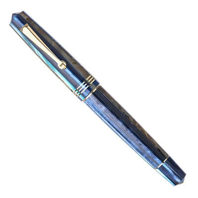 Leonardo MZ Grande Roller Ball Pen - Blue Hawaii GT