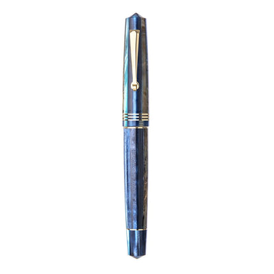 Leonardo MZ Grande Roller Ball Pen - Blue Hawaii GT