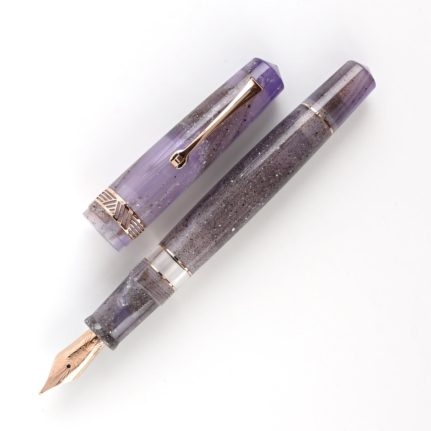 Leonardo Magico Fountain Pen - Amethyst RGT 2
