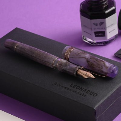 Leonardo Magico Fountain Pen - Amethyst RGT 8