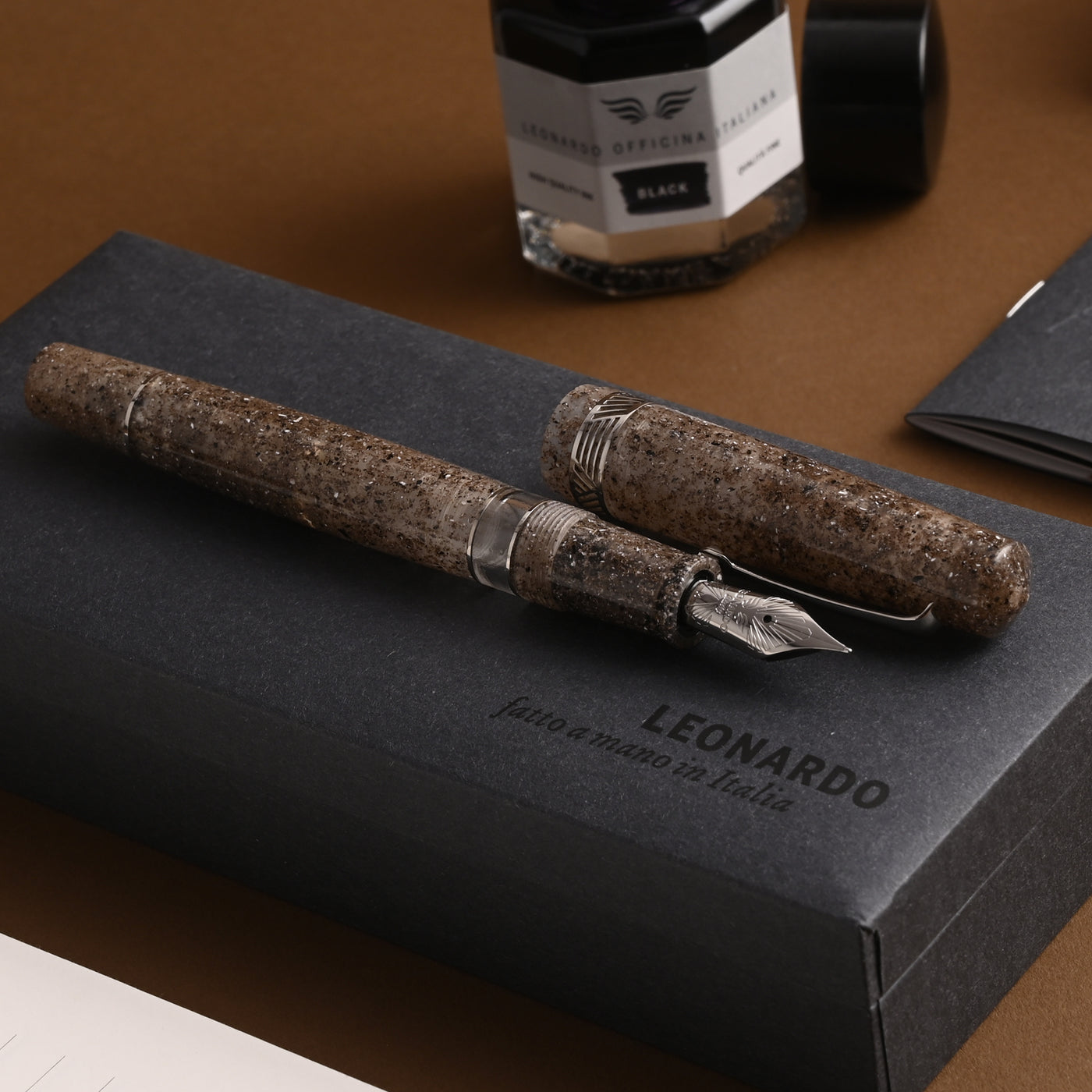 Leonardo Magico Fountain Pen - Sea Sand CT 8
