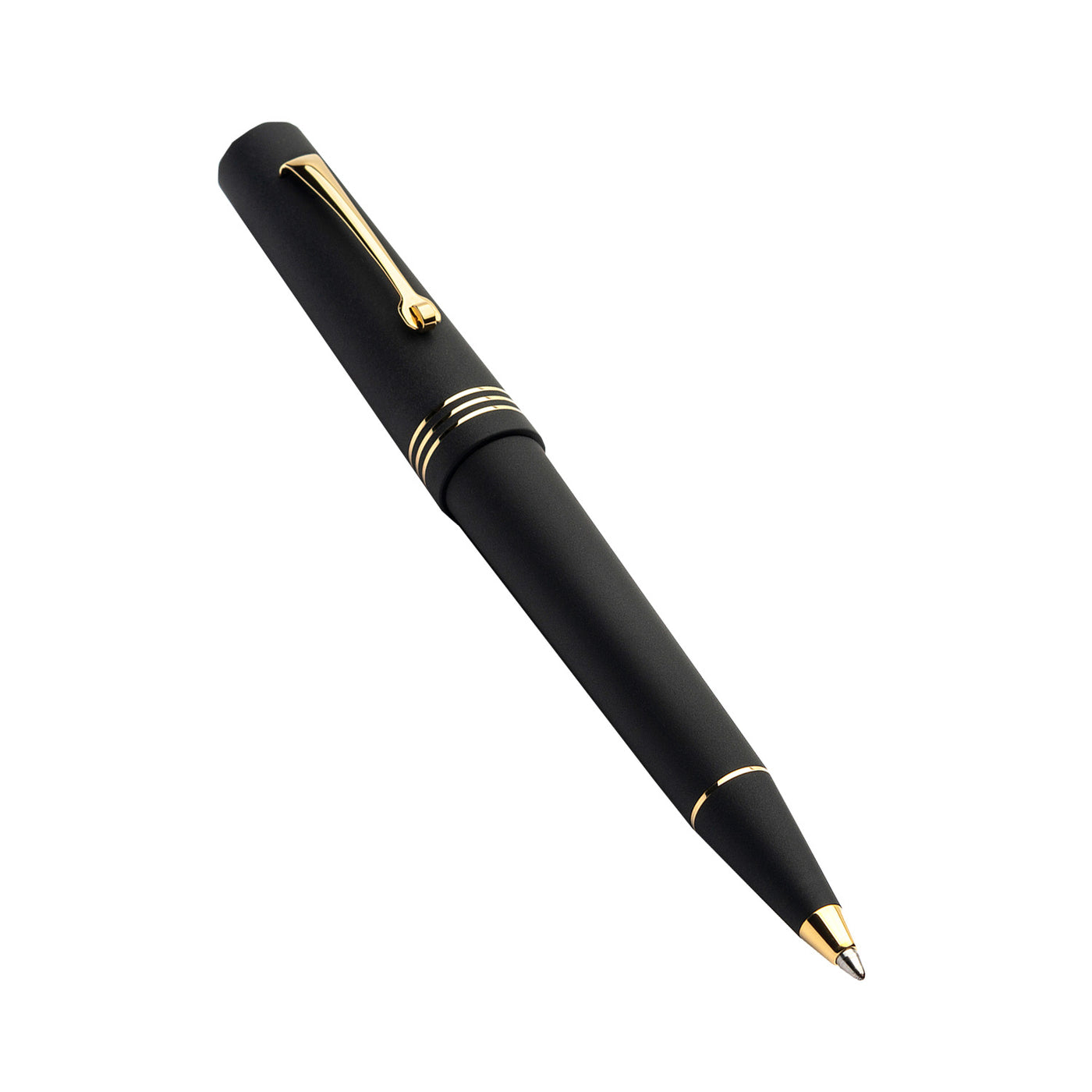 Leonardo Momento Zero Ball Pen - Matte Black GT 2