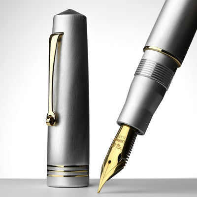 Leonardo Momento Zero Fountain Pen - Alumina GT (Limited Edition)