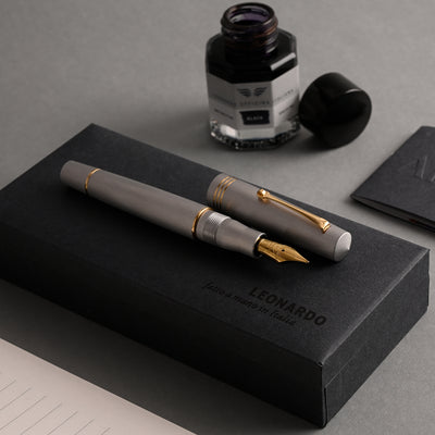 Leonardo Momento Zero Fountain Pen - Aluminia GT (Limited Edition) 8