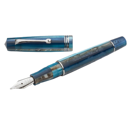 Leonardo Momento Zero Fountain Pen - Blue Hawaii CT