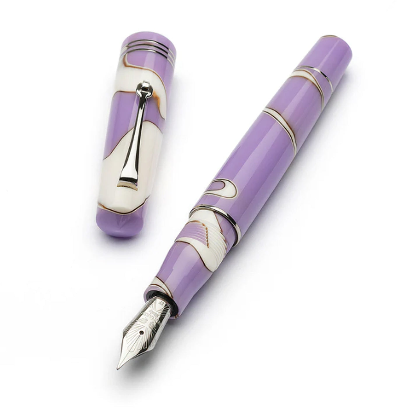 Leonardo Momento Zero Fountain Pen - Nuvola Lilac CT