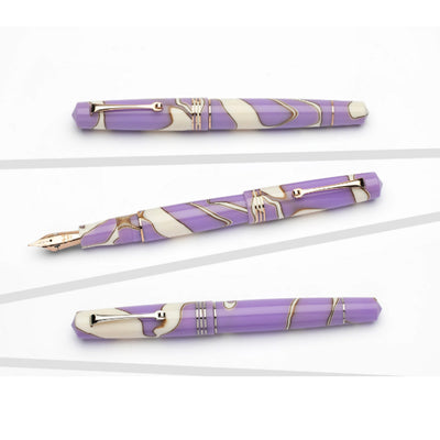 Leonardo Momento Zero Fountain Pen - Nuvola Lilac CT