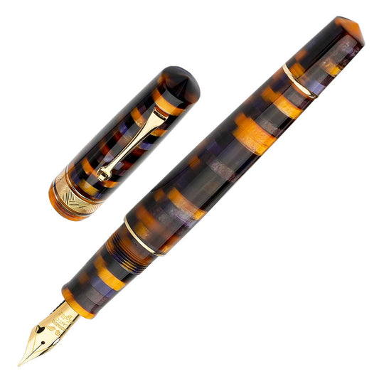 Leonardo Mosaico Fountain Pen - Sea Anemone GT