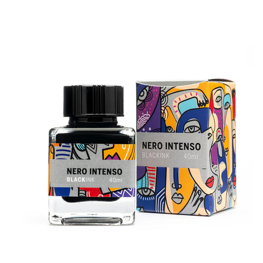 Leonardo Nero Intenso Ink Bottle, Black - 40ml