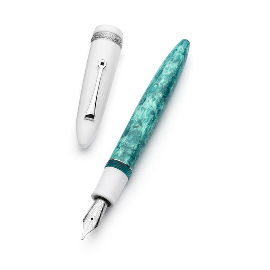 Leonardo x Dolcevita Furore Fountain Pen - Smeralda CT