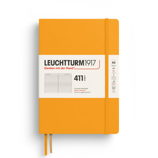Leuchtturm1917 411 Hard Cover Notebook - Rising Sun  - A5 - Ruled