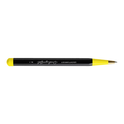 Leuchtturm1917 Drehgriffel Nr. 1 Bauhaus Edition Ball Pen - Black/Lemon (Special Edition)